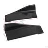 2pcs PP Car Body Rear Spoilers Splitters Protectors Diffuser
