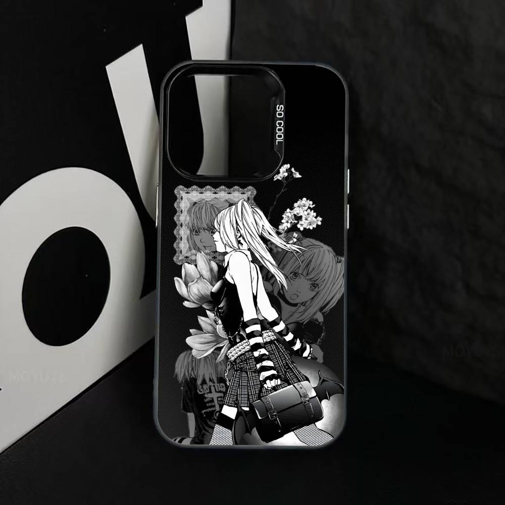 Misa Amane Phone Case For iPhone 17,16,15,14,13,12,11 Plus,Pro Max,XS,Colorful Silver Phone case Funda Cover
