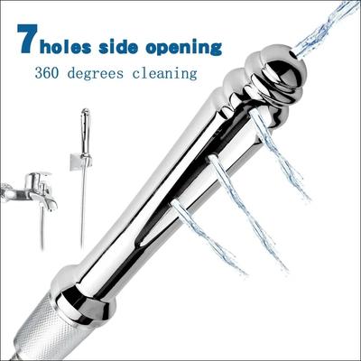 Stainless Steel Metal Anal Dilator Cleaner Bidet Faucets Rushed Enema Shower Head Bidet Faucet for Anal Cleaning Butt Plugs Tap