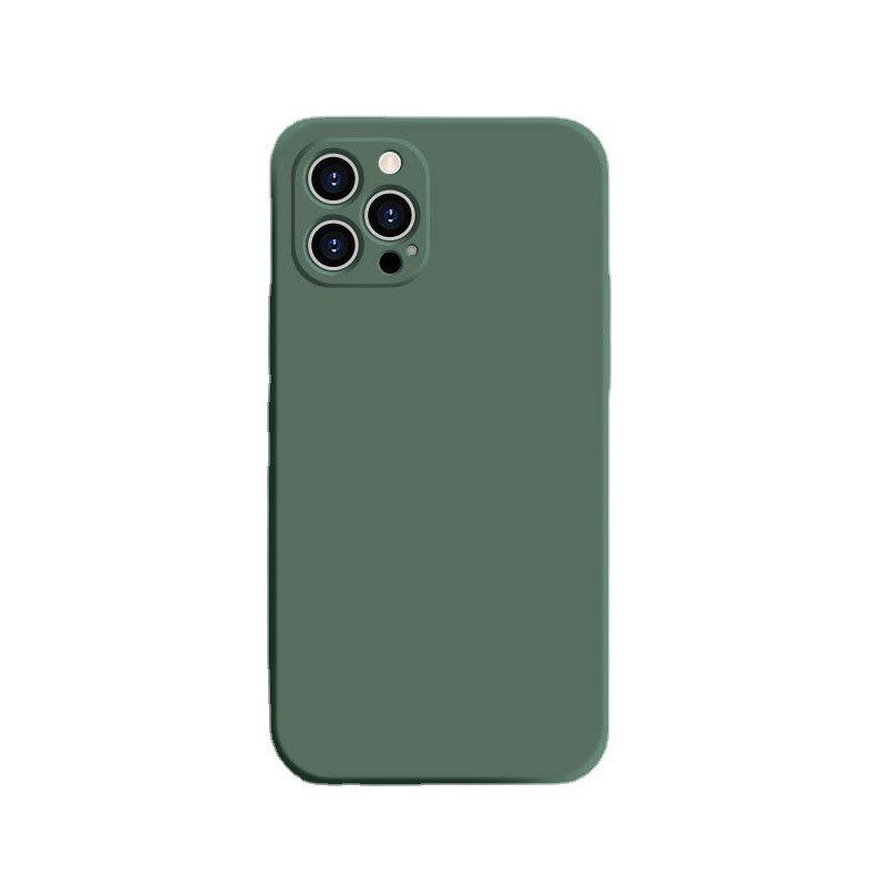 Rubik's Cube 17 Apple 16PRO liquid silicone fine hole i15 mobile phone case iphoneX set 14max soft matte suitable