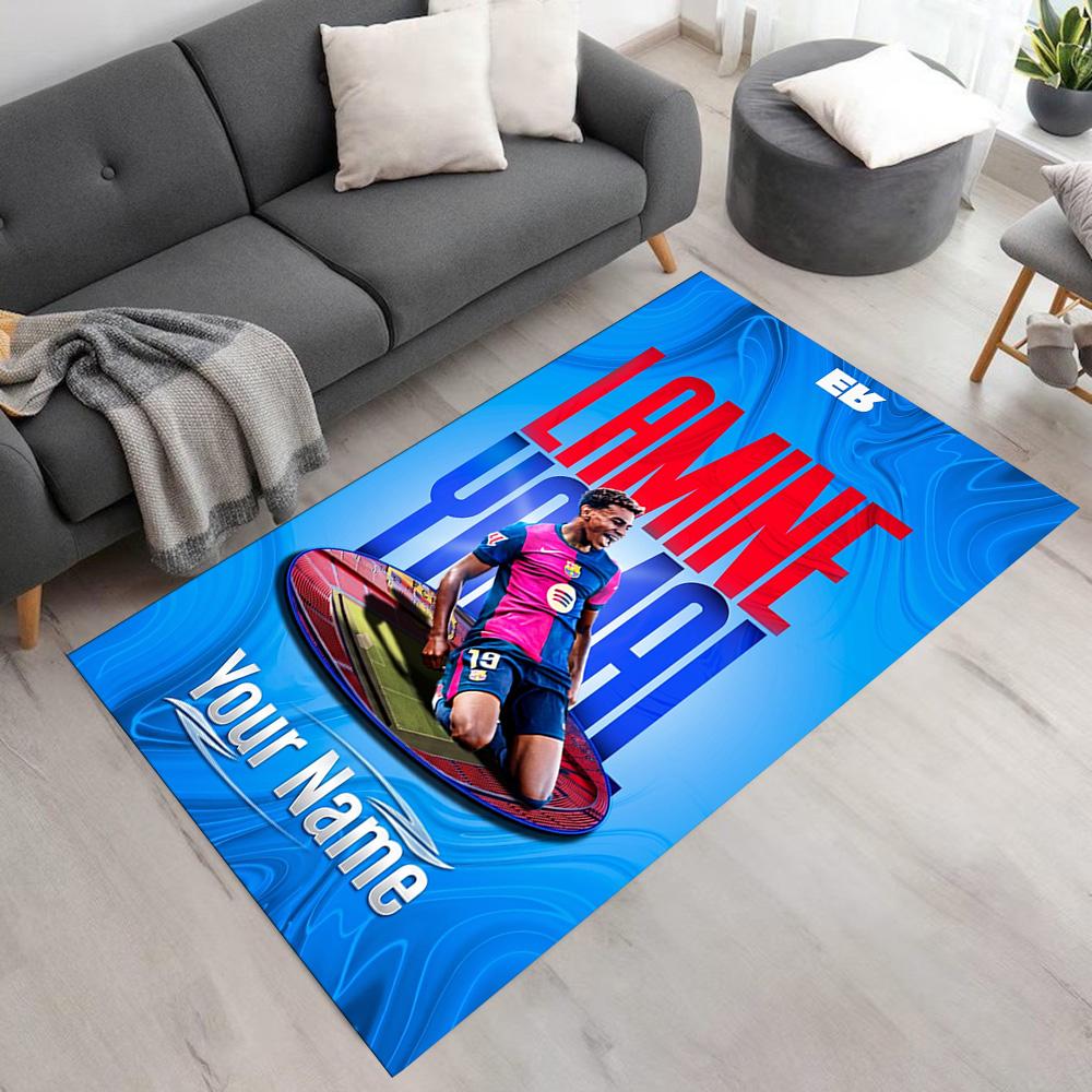 Yamal Customize Your Name Floor Rug Office Rug Suitable for Hallway Bedrooms Decorate room Outdoor Anti-slip Rug Office home decor
