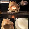 Antique-style Small Fish Incense Holder Mist Smoking Steamers Incense Burners Meditation Censer Tableware Supplies Decoration