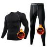 Men’s Seamless Fleece-Lined Compression Tracksuit