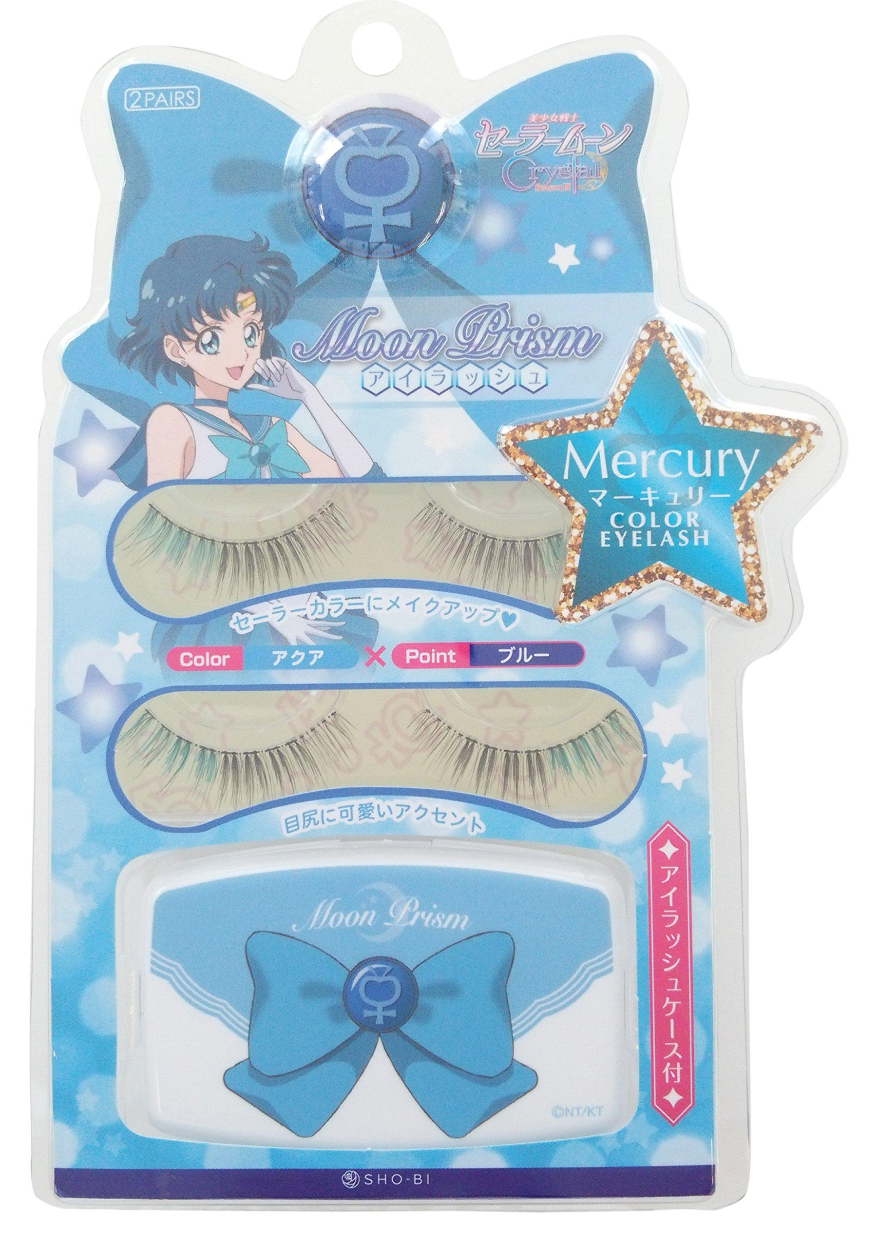 

Sailor Moon Crystal Eyelashes (for upper eyelashes, outer corner color) Prism Series Mercury
