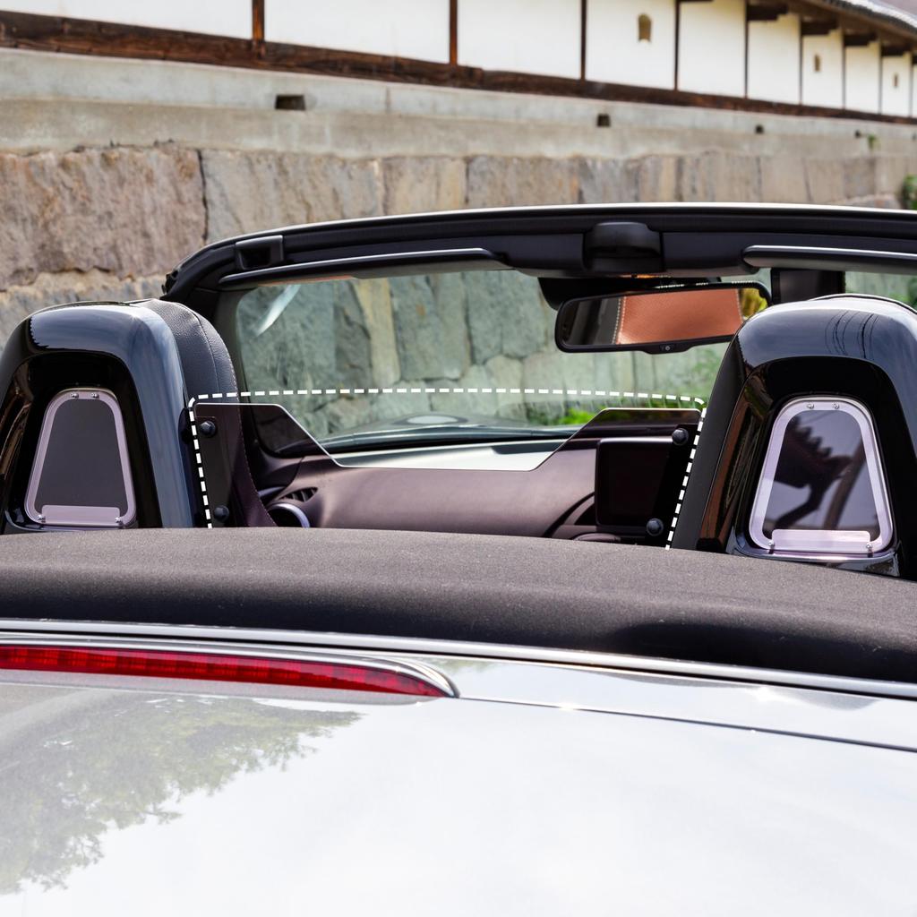 Replacement Panel for ND Roadster OEM Option Blocker Coat [OPENCAFE GARAGE] (Hard Clear)