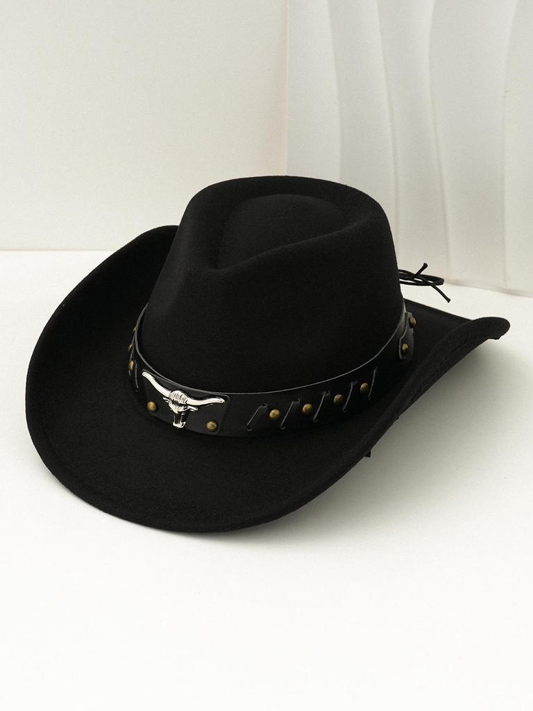 High-End Western Ethnic Tibetan Wool Felt Fedora Hat