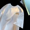 Men's Heavyweight Short Sleeve T-shirt - Summer 2026 New Style, Loose Fit, Trendy for Teens and Boys.