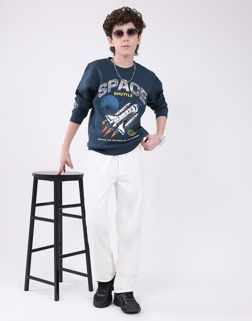 MONTE CARLO Boy's Regular Fit Sweatshirt