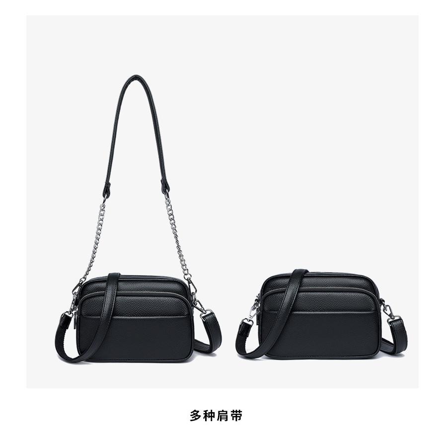 IELGY Ladies Fashion Cross-Body Small Square Bag Simple All-Match