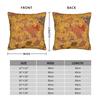 Gustav Klimt Freyas Pillowcase Polyester Cushion Cover Decorative Abstract Art Throw Pillow Case Cover Home Wholesale 45X45cm