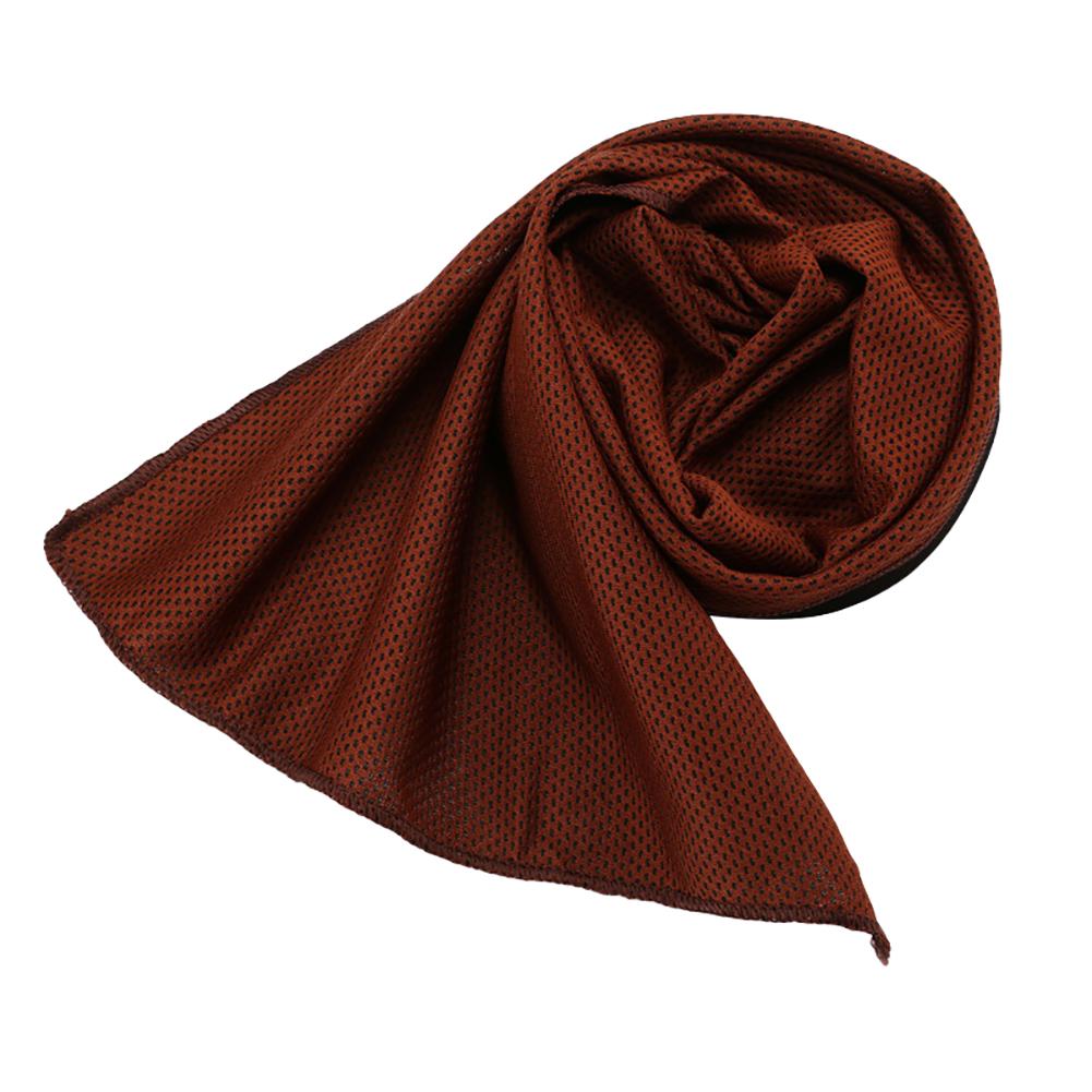 NO.HS Color Sweat Absorbent Summer Outdoor Sports Running Jogging Cooling Towel Towels Wash Cloth