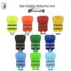 Reflexní bezpečnostní vesta s vysokou viditelností