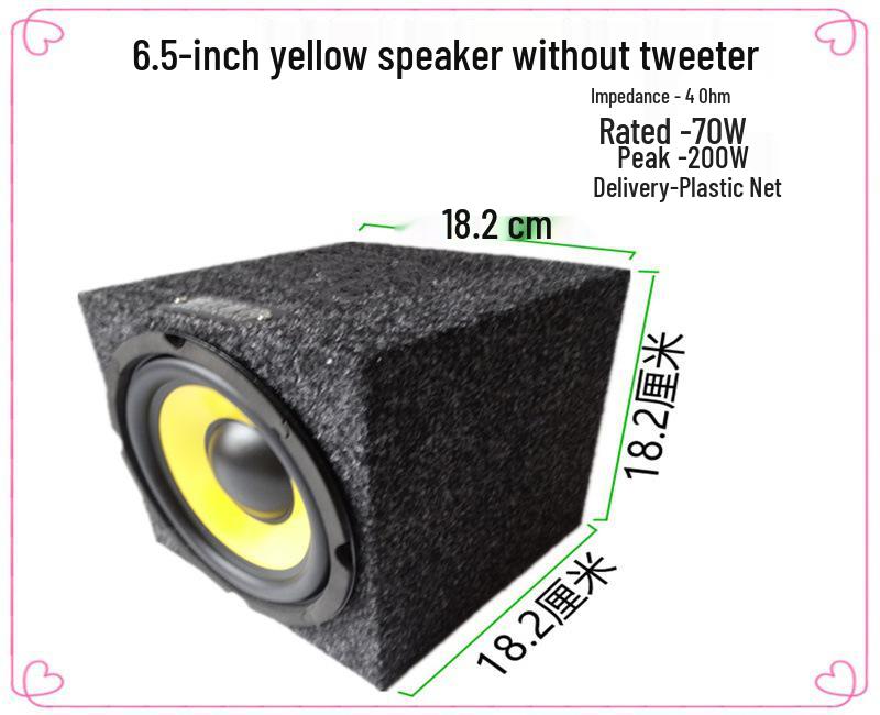 6.5, 8, 10 Inch Passive Subwoofer for Car and Home Audio