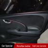 08-13 Honda Fit Door Panel & Armrest Leather Wrap for Second Generation Interior Renovation