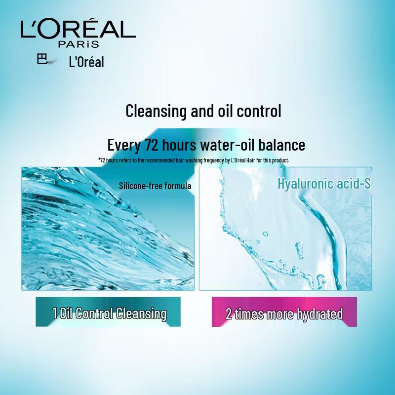 L'Oréal Hyaluronic Acid Hydrating Silicone-Free Shampoo