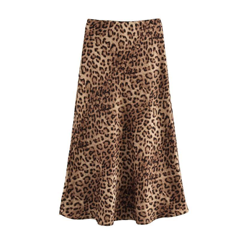 Kaslead New Arrival Women's Fashion Style Stylish Simple and Versatile Elastic Long Skirt Skirt