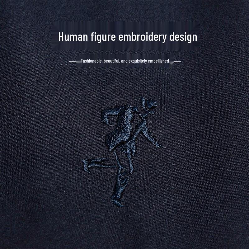 Dancing with Wolves Men's Detachable Hooded Commuter Jacket