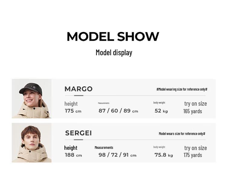 Tanboer Unisex Extreme Cold Long Puffer Down Jacket TEF560819A