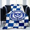 Ports-mouth Fc Anniversary Printed Throws Blanket Soft Flannel Blankets for Couch Bed Gifts for Men Women Picnic blanket Christmas gifts