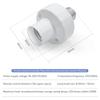 Smart Light Switch Led Bulb Socket Holder with RF 433mHz Remote Control E27 E26 Lamp Base Wireless Mini Remote Switch AC 85-265V