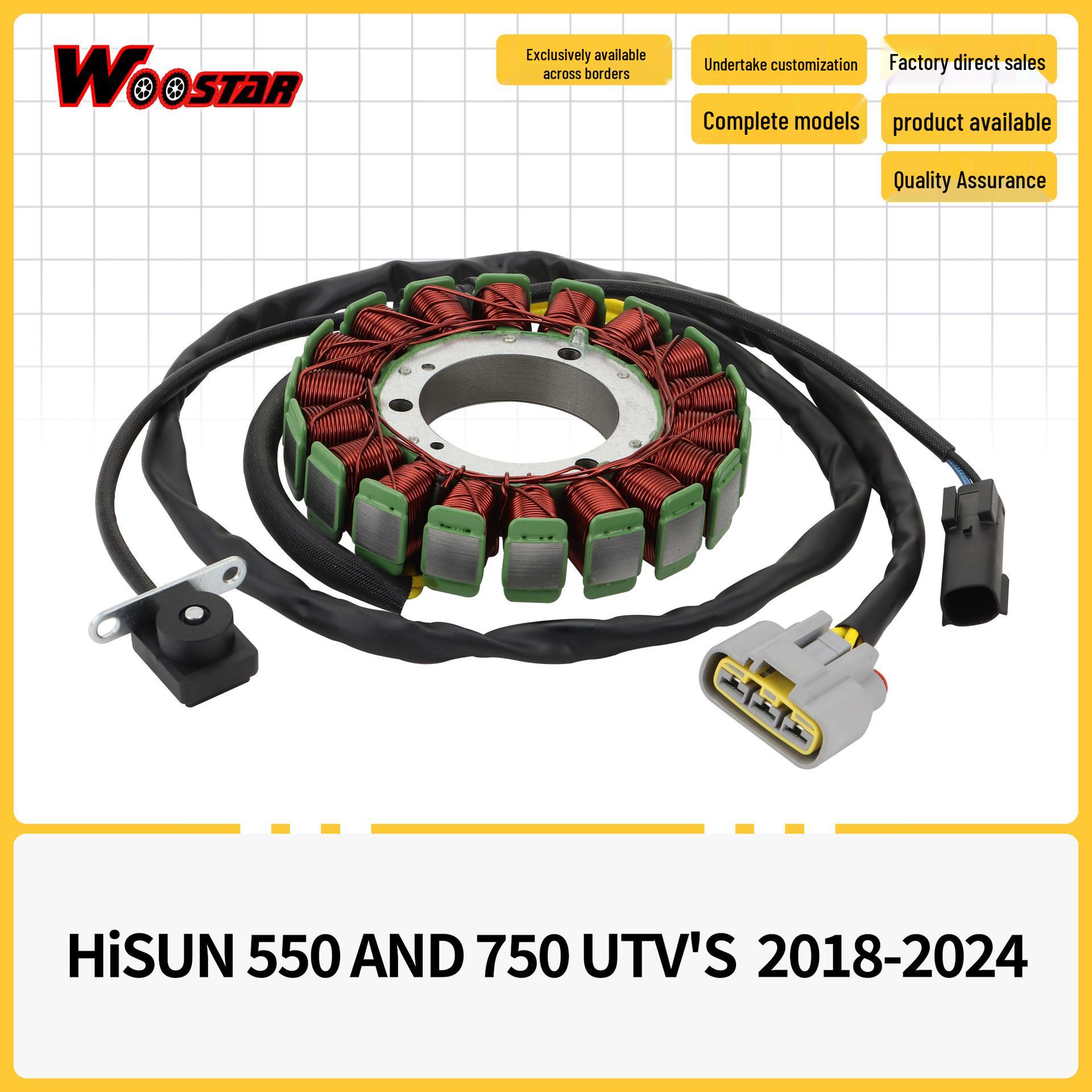 HiSUN 550 & 750 UTV Ignition Coil Stator (2018-2024)