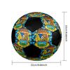 1PC Fuenlabrada taille 5 ballon de football Praha Ballon de Football en Salle Coloré Tous Âges Cousu à la Machine PVC Prêt pour la Compétition Durable Haut Rebond