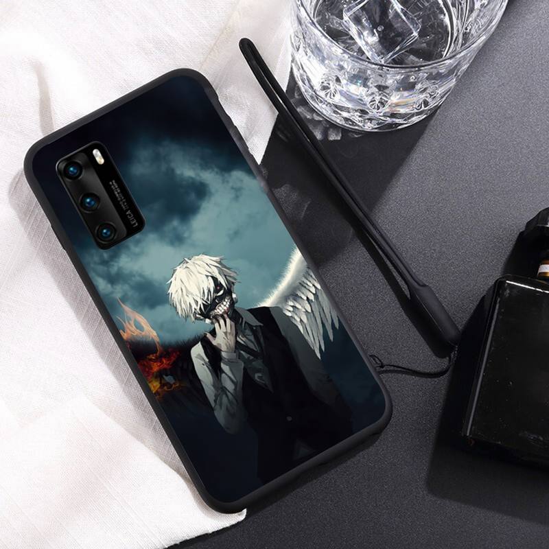 Japan Tokyo Ghoul Phone Case For Huawei Y6 Y7 Y9 Prime 2019 Y9s Mate 10 20 40 Pro Lite Nova 5t Silicone Cover