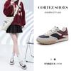2025 new little white shoes leather soft baseplate shoes color matching commuting training shoes women's casual versatile Forrest Gump shoes