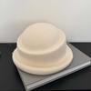 Versatile British Top Hat Beret Woolen Formal Hat Princess Hat Woolen Rolled Edge Cap  Fashion Show