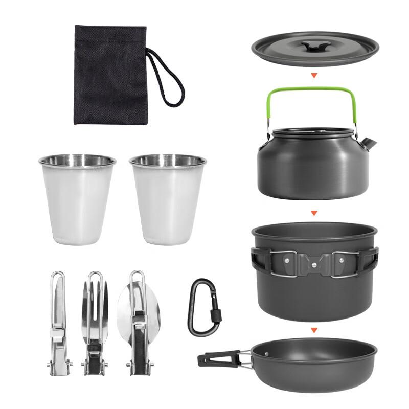Outdoor Camping Cookware Set 2-3 Person