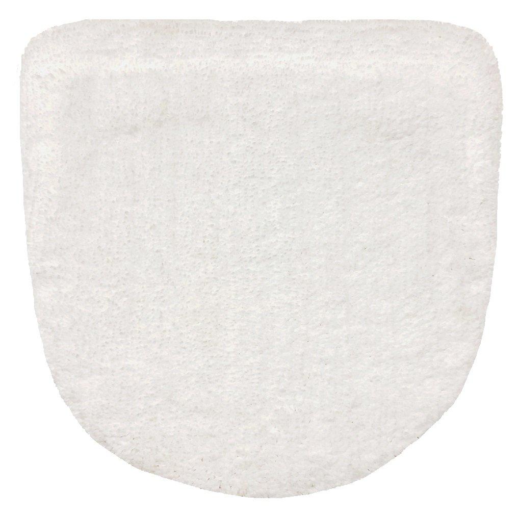 Senko Estarte Shaggy Toilet Lid for Hot Water Cleaning and Made in 12726 M+home Cover, White, Heating, Absorbent, Quick-Drying, Japan,