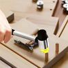 AEE4-Mini Soft Rubber Hammer Hammer Hardware Tool Multifunctional Removable Double End Steel Pipe Handle Installation Hammer