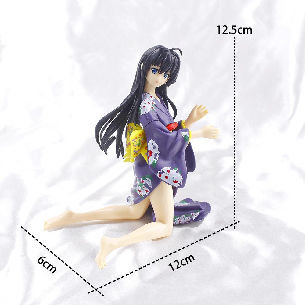 New Collection Figure  Yukino Anime Model My Teen Romantic Comedy SNAFU PVC Action Standing Sitting Posture Toys Uniforms Girl