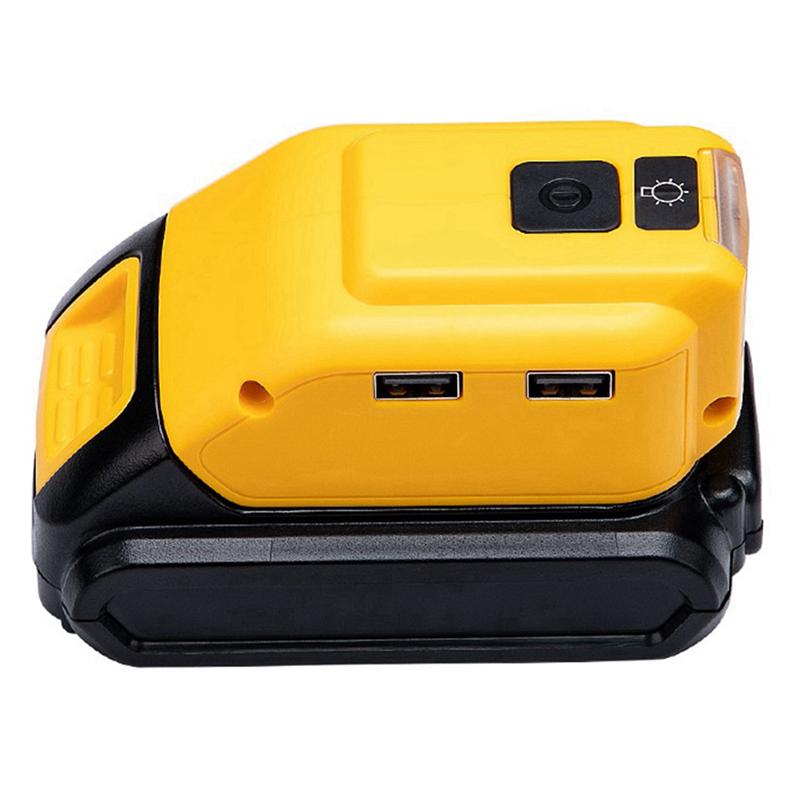 A96I-2X DCB090 Battery Adapter DCB090 Power Source Charger Converter For 18V 20V Max Lithium Battery With DC Port
