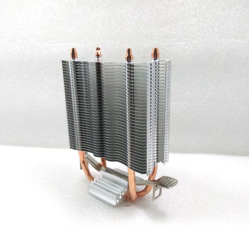 Ollymurs Fanless Dual Copper Tube Desktop PC Cooler