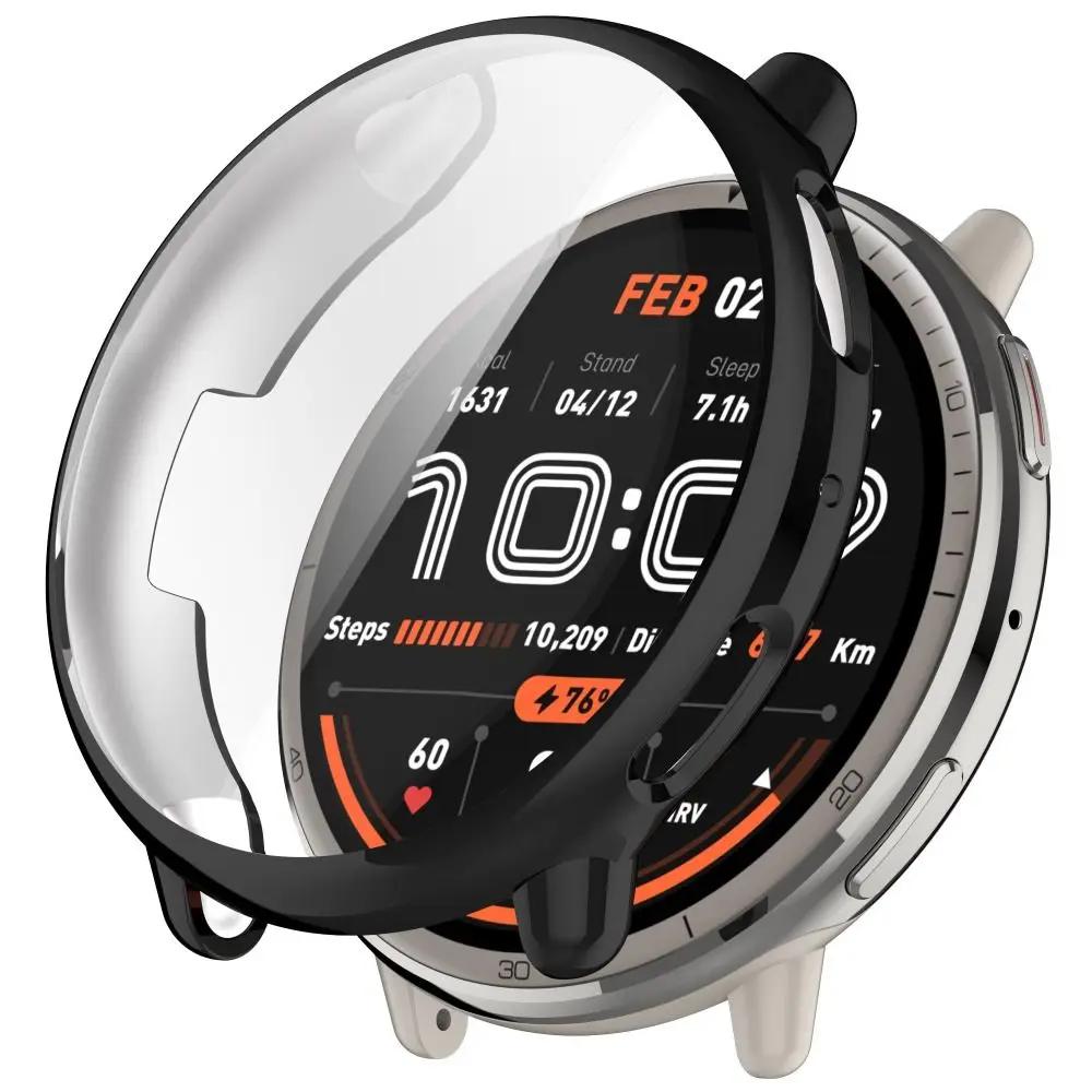 TPU Protective Case For Amazfit Active 2 Anti-scratch Full Screen Protector Cover For Amazfit Active 2 Smartwatch Soft Shell
