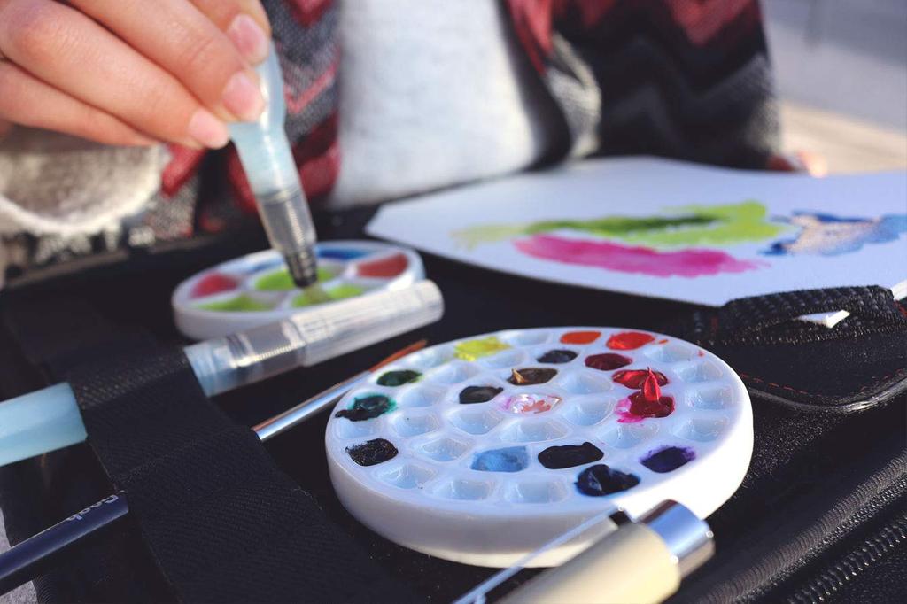 ETCHR Etcher Porzellan-Minipalette, 37 Unterteilungen, 210165