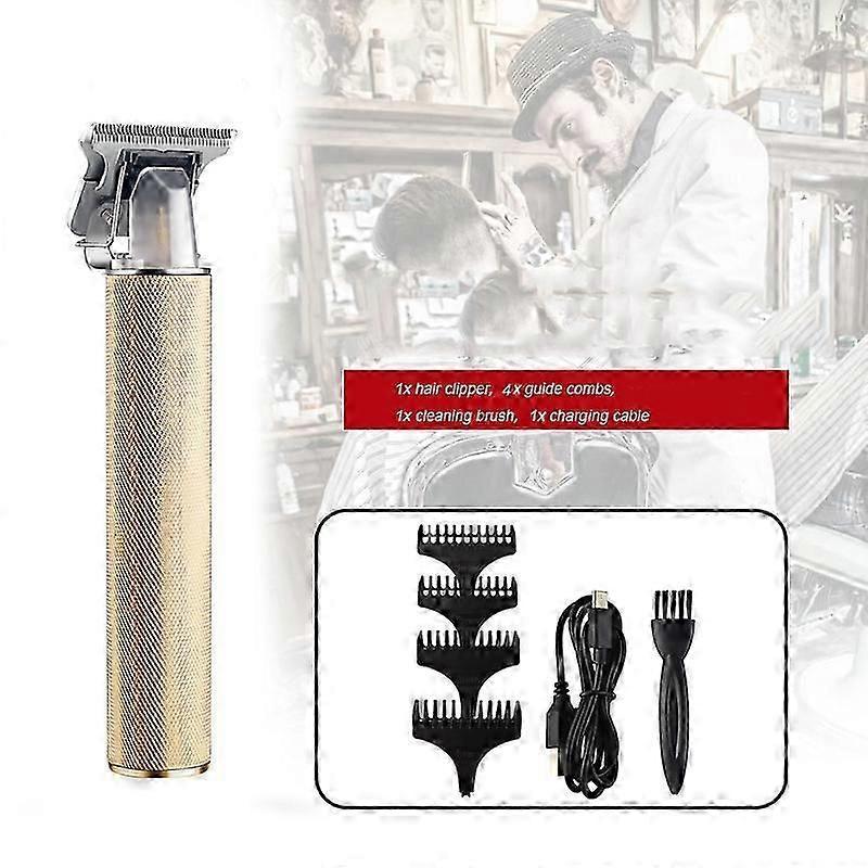 Professional Men's Hair Trimmer Clipper 0mm Baldheaded Cutter Beard Shaving Precision Finishing Hair Cutting Machine