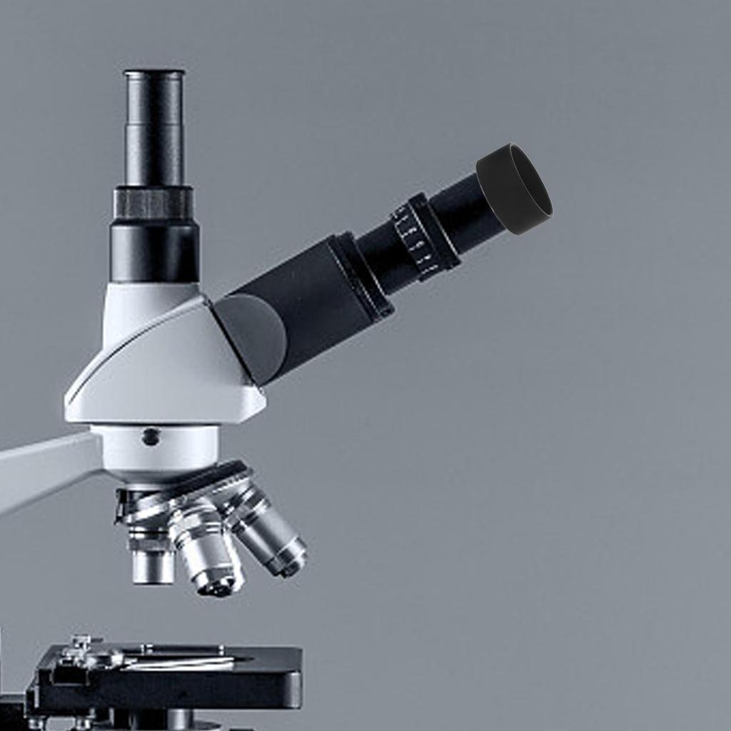 NUOLUX Microscope Eyepiece Rubber Eye for Rubber Eye Eye Slide Vibration Silicone Lens Eye Shield Eye Lightweight Cover, Shield, 34-37mm Compatible,