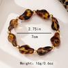 Vintage Leopard Beaded Stretch Bracelet