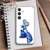 Anime Mega Man Phone Case For Samsung Galaxy A73,21,22,32,71,53,52,51,80,5G Soft Black Cover