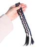 Clip Twist Braided Hair Rope Fashion Hanging Ear-Dye Wig Boxing Braid Hair Pieces  Girls