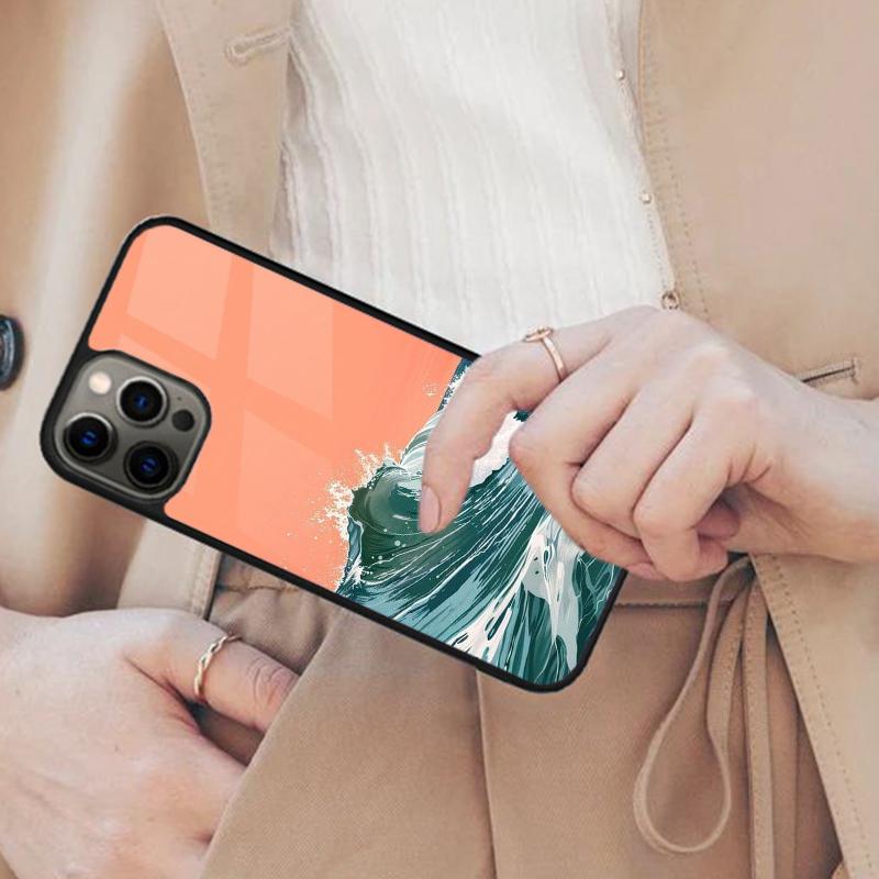 Beach Magnetic Phone Case For APPLE iPhone 17 Air 16 14 13 12 Pro Max 15 Plus Wireless Charge With MagSafe Cover