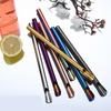 5 Pack Reusable Beverage Straw Multicolor 304Stainless Steel Travel Straw Wine Straw Drinking Straw for Drinkings