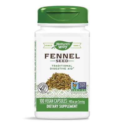 Fennel Seed 480 Mg 100 Vegetarian Capsules