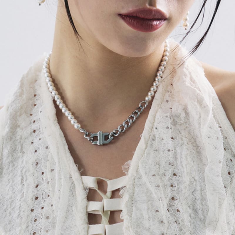 SENTIMENTS NO.428 [SILVER] NECKLACE