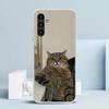 Pet Cat Funny Memes Cover for Samsung Galaxy A17 A37 A57 A16 A26 A36 A56 A15 A14 A55 Phone Case A13 A53 A25 A35 A24 A34 A23 A33