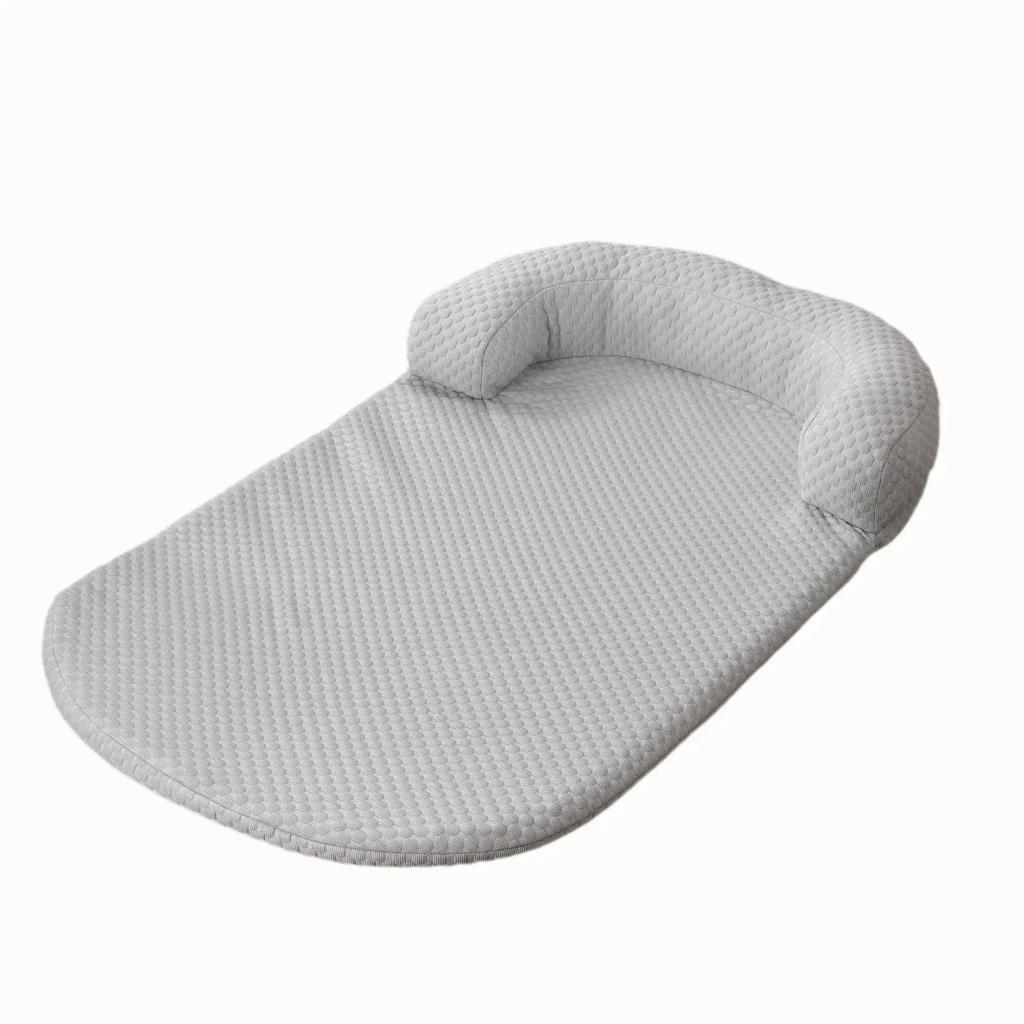 Summer Cooling Dog Bed Ice Silk Cold Cat Mat Foam Sleeping Sofa Puppy Kennel Breathtable Cooling Fabric Dog Cat Bed Pet Cushion