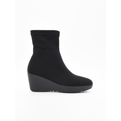 Wedge Bootie for Women Bro3 , Black Color 104925