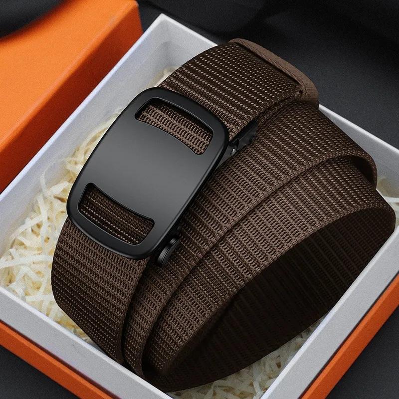 

Тактический ремень металлическая автоматическая пряжка классический мужской ремень автоматическая пряжка деловой модный ремень Length 120CM Width 3.5CM